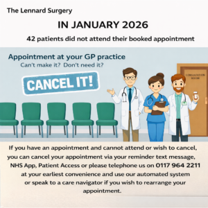 Cancelyourappointmentinadvance